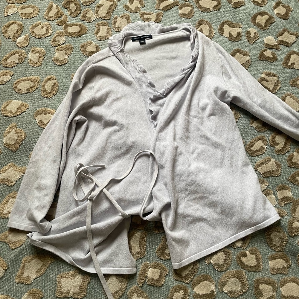 Banana Republic Ballerina Wrap Cardigan Size Large